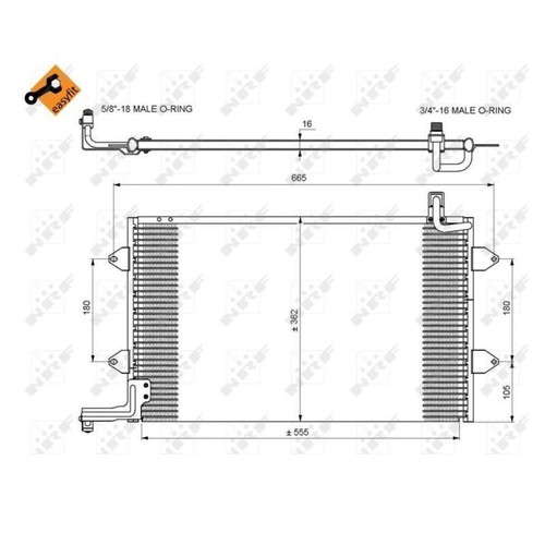 Nrf 35584 condensatore - nrf,
