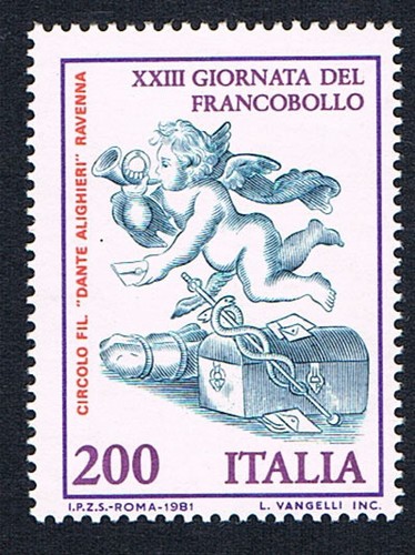 Italia francobollo giornata - francobollo,