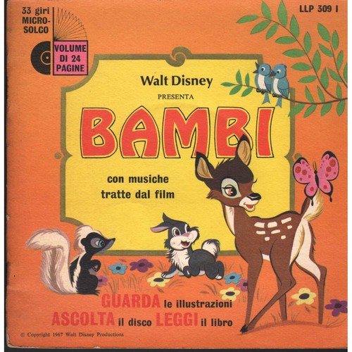 Walt disney vinile 45 - disney, 7"