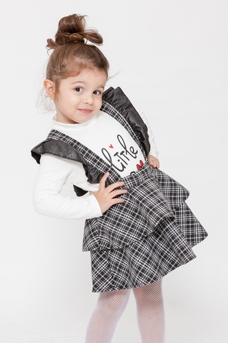 Vestito bambina flanella - vestito,