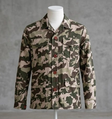 Giacca camicia uomo militare - uomo,