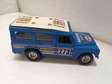 Burago land rover paris dakar - rover,