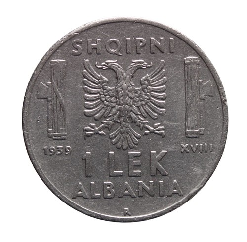 Regno italia 1 lek - d'italia,