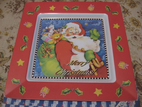 Vassoio dec natale - dec.,