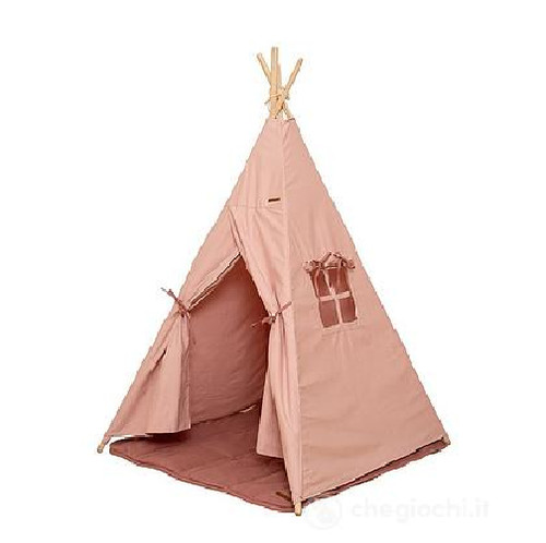 Tenda indiana rosa per bambina - tenda,