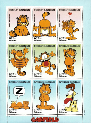 Madagascar 2000 garfield - madagascar,