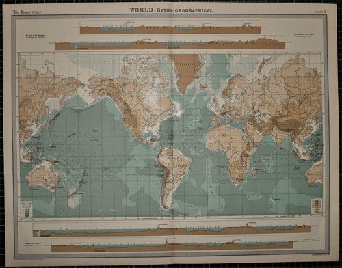 1921 grande mappa mondo - mappa, ~
