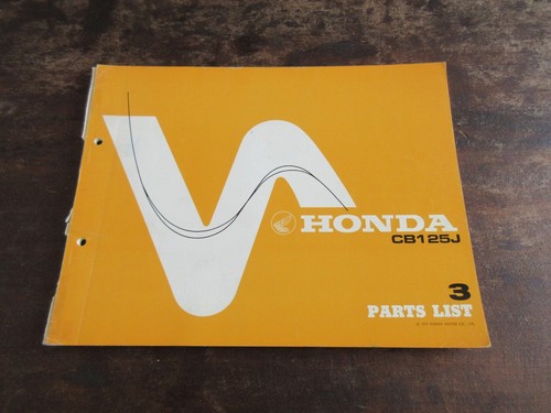 Honda cb125j cb125 1977 - cb125j, j