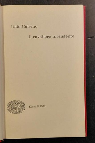 Calvino italo cavaliere - calvino,