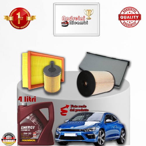 Kit tagliando filtri olio vw - kit,