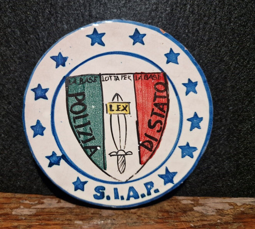 Crest polizia stato - "polizia,