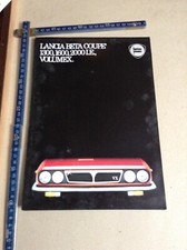 Depliant auto vintage lancia - auto,