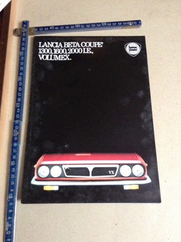 Depliant auto vintage - depliant, lancia