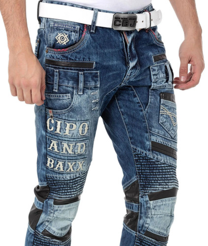 Jeans uomo cipo baxx galaxy - baxx,