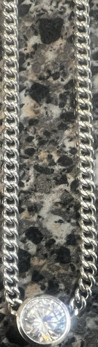Collana oro bianco kt - in, 14