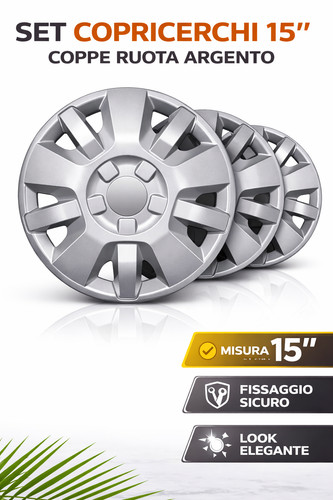 Set copricerchi per - set,