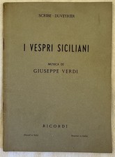 Giuseppe verdi vespri - verdi, i
