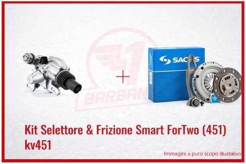Kit selettore frizione - selettore, e
