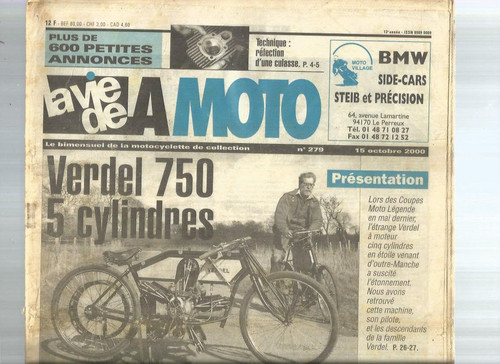 Vie moto n - la, n°279