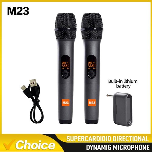 M23 uhf sistema - m23, microfonico