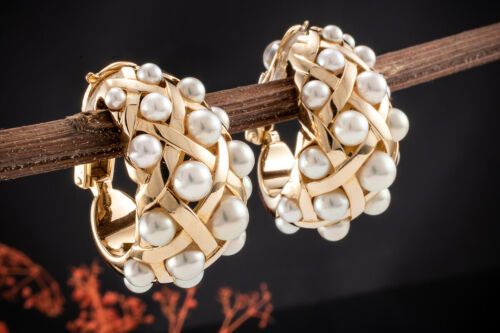 Orecchini chanel clip barocco - chanel,