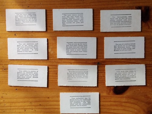 Anon weight trade cards - anon.,