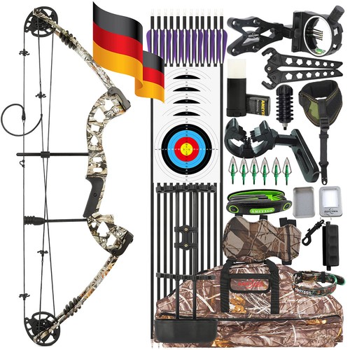 Set arco composto caccia - arco,
