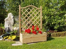 Fioriera con grigliato in - con,
