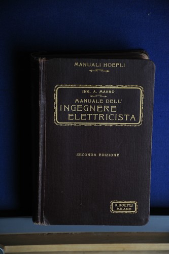 1911 manuale hoepli - manuale,