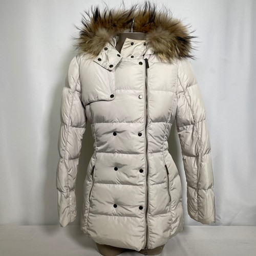 Add piumino avorio pelliccia - add,