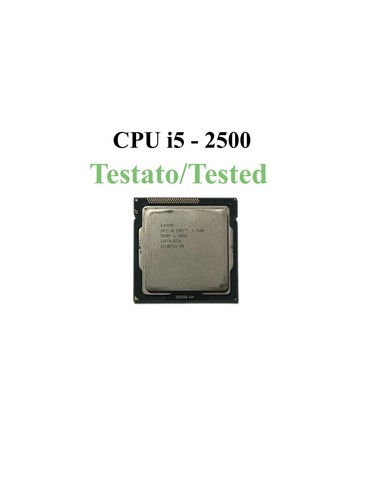 Cpu processore intel - core, i5