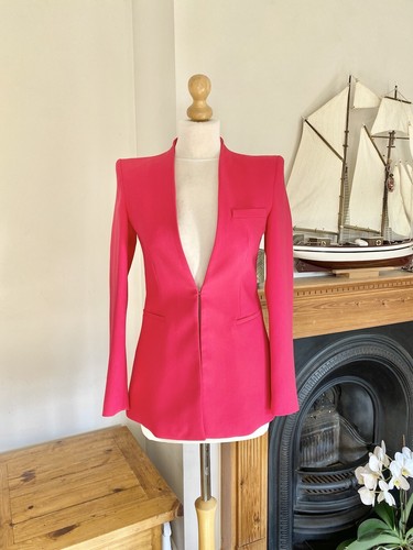 Blazer lungo con risvolto