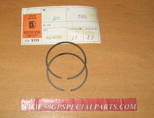 Segmenti 2pz d 58 4 - segmenti, n.2pz.