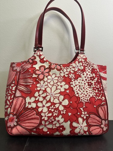 Borsa isabella fiore rossa con - fiore,