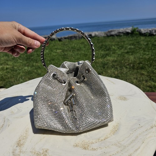 Pochette donna sera - , strass
