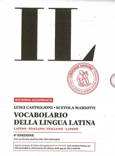 Vocabolario latino italiano - vocabolario,