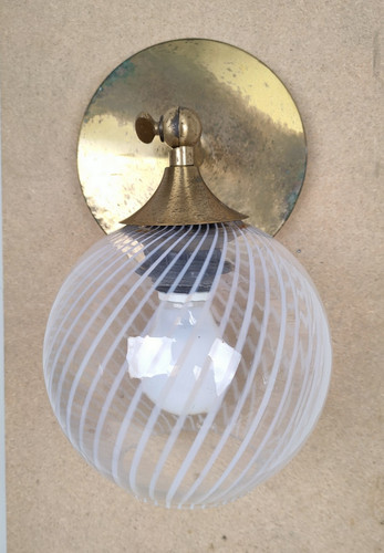 Applique lampada vintage - , vetro