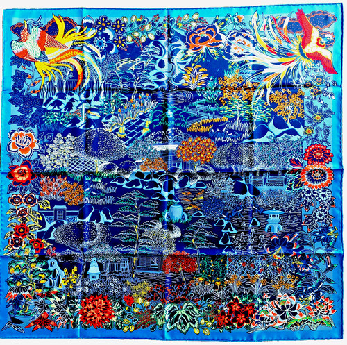 Foulard hermès mille - foulard,