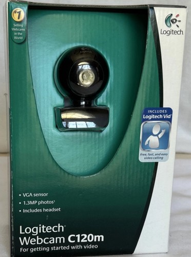 Logitech c120m webcam usb 0 - c120m, 2.0