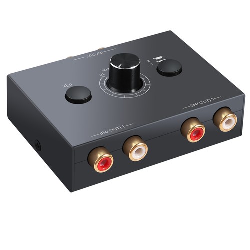 Rca stereo audio switch - audio,