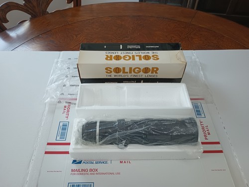 Teleobiettivo soligor 400 - teleobiettivo,
