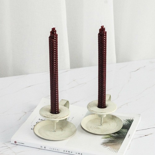 Conica portacandele ferro - 2x,