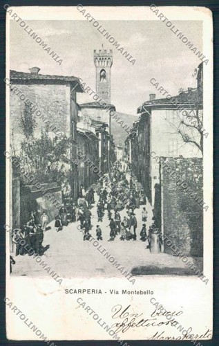 Firenze scarperia cartolina - firenze,