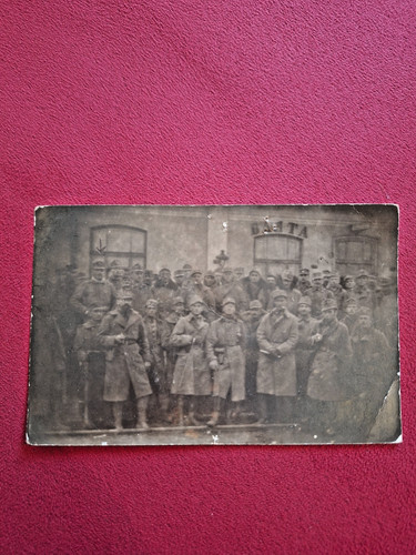 Cartolina fotografica ww1 - cartolina,
