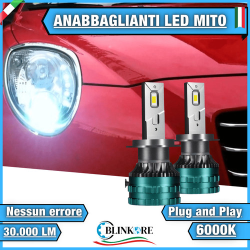 Lampade led 6000k bianco - led, h7