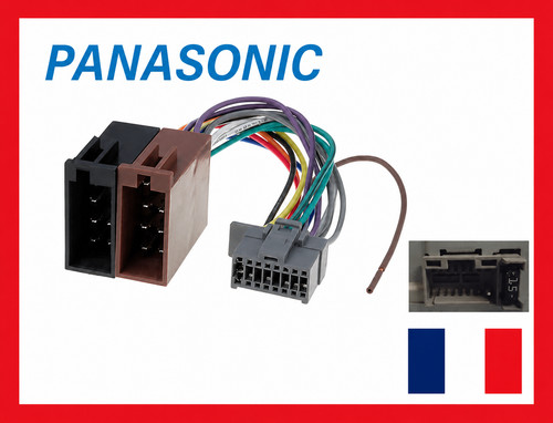 Cable iso autoradio panasonic - cable,