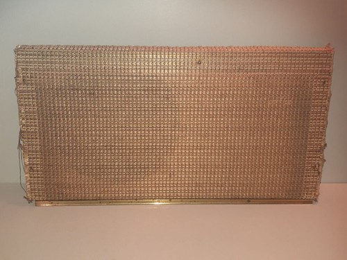 Parete acustica con tessuto - , in