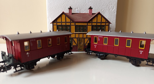 Marklin 2 vagoni - marklin,