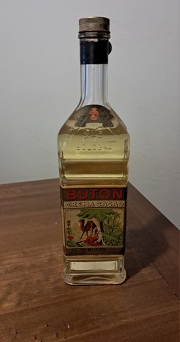 Bottiglia crema cacao - cacao, buton