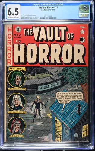 Vault horror cgc fn - vault, #21